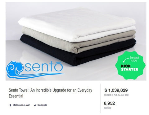 Sento Towels Kickstarter